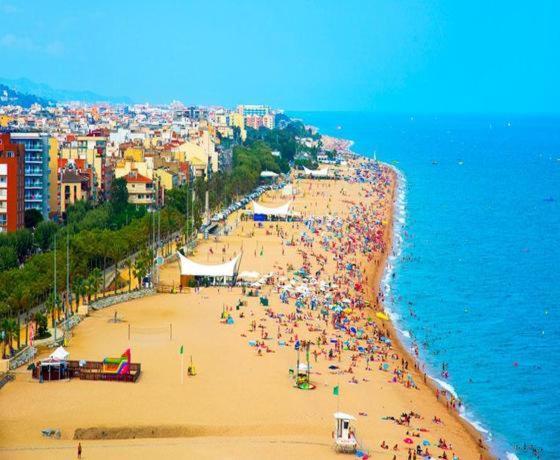 Apartamento A 100 Metros De La Playa Pineda de Mar Extérieur photo